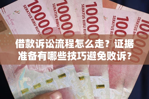 武汉借款诉讼流程怎么走？证据准备有哪些技巧避免败诉？