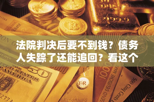 武汉法院判决后要不到钱？债务人失踪了还能追回？看这个方法！