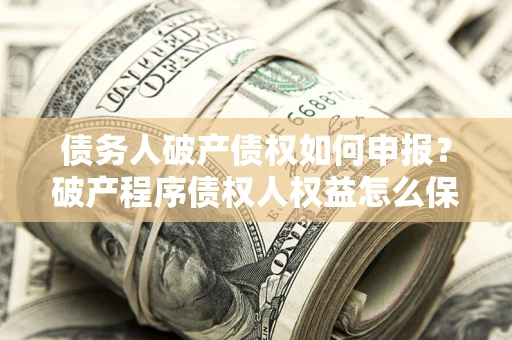 武汉债务人破产债权如何申报？破产程序债权人权益怎么保障？