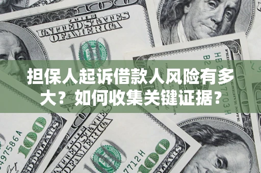 武汉担保人起诉借款人风险有多大？如何收集关键证据？