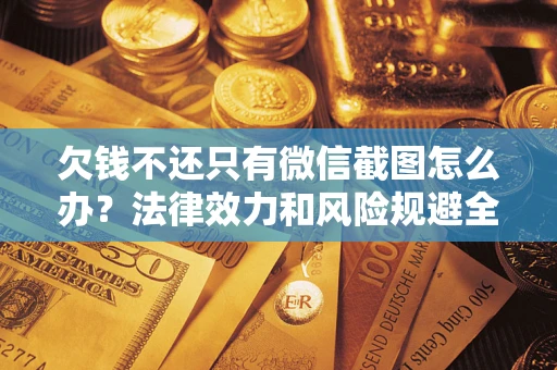 武汉欠钱不还只有微信截图怎么办？法律效力和风险规避全解析