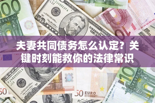 武汉夫妻共同债务怎么认定？关键时刻能救你的法律常识