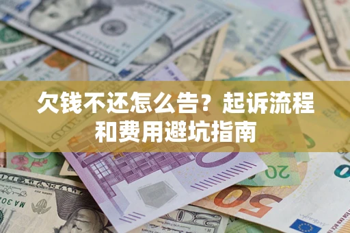武汉欠钱不还怎么告?起诉流程和费用避坑指南 武汉欠钱不还怎么告?起诉流程和费用避坑指南