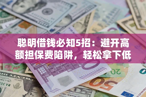 武汉聪明借钱必知5招：避开高额担保费陷阱，轻松拿下低息贷款
