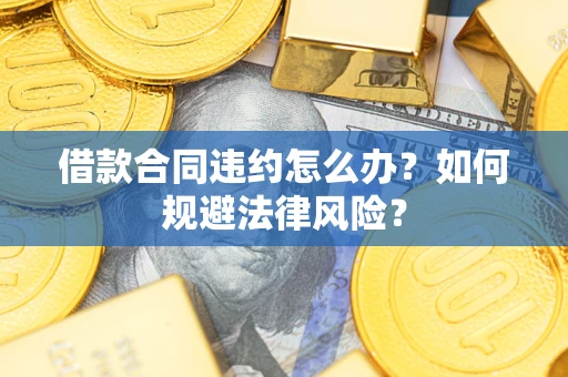 武汉借款合同违约怎么办？如何规避法律风险？