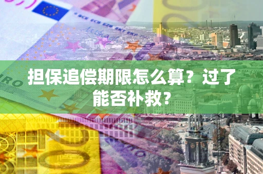 武汉担保追偿期限怎么算？过了能否补救？