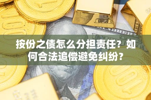 武汉按份之债怎么分担责任？如何合法追偿避免纠纷？